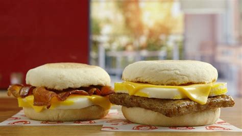 Wendy's Is Rolling Out 2 New English Muffin Breakfast Sandwiches