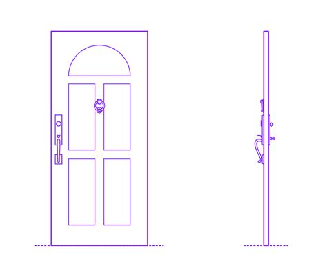 Ring Door Knocker Dimensions And Drawings