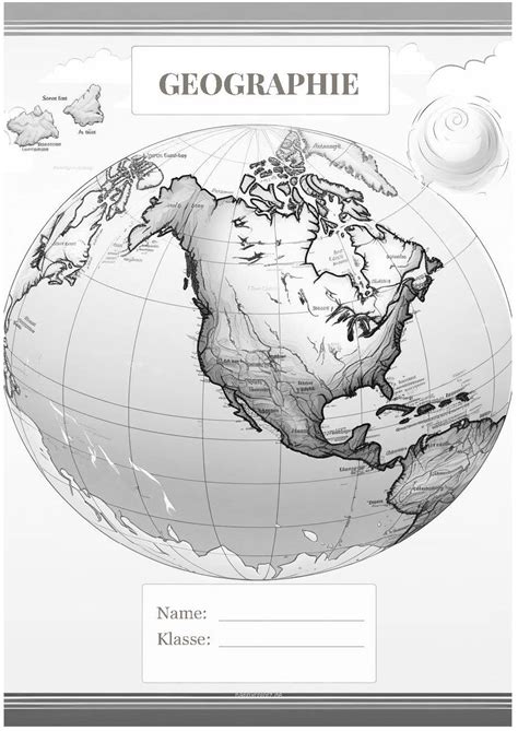 Geographie Deckblatt Deckblätter für Geo als PDF happycolorz de