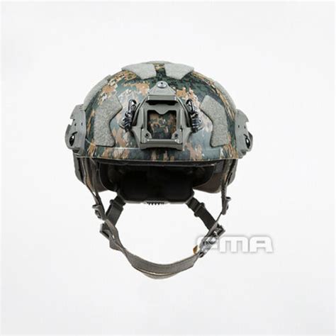 Fma Sf Super High Cut Helmet Type A Marpat Woodland Tb1315a