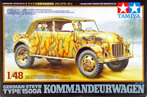 148 Tamiya German Steyr Type 1500a Kommandeurwagen