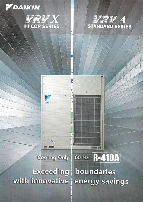 Daikin Vrv X And Vrv A Series