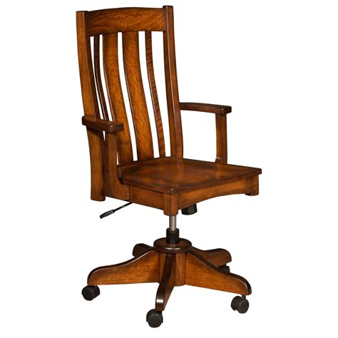 Breckenridge Desk Chair Wheatstate Wood Design