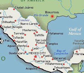 Saltillo Mexico Map