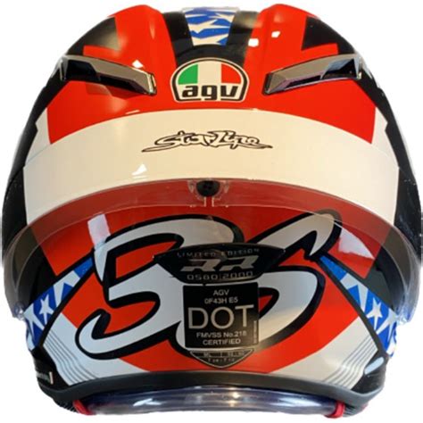 Full Face Helmet Agv Pista Gp Rr Mir America