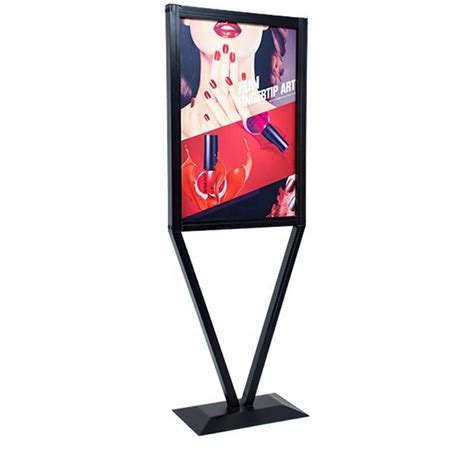 Inch Portable Digital Board Floor Stand Totems Lcd Digital Signage