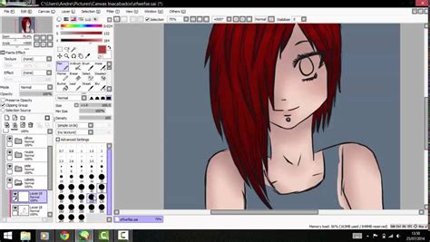 Speedpaint Anime Girl Youtube