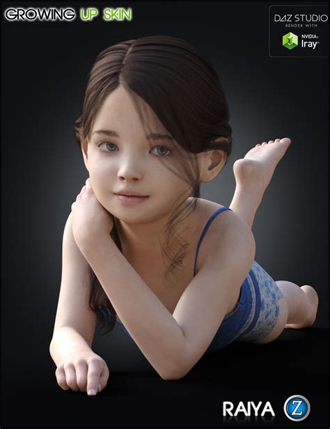 Growing Up Skin For Genesis 3 Female S Daz 3d