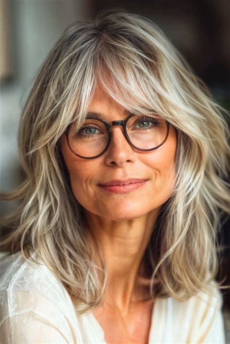 31 Stunning Hairstyles For Women Over 60 With Bangs To Refresh Your