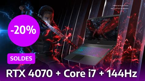 Ce PC Portable Gamer Avec Une RTX 470 Va Faire Des Heureux Pendant Les