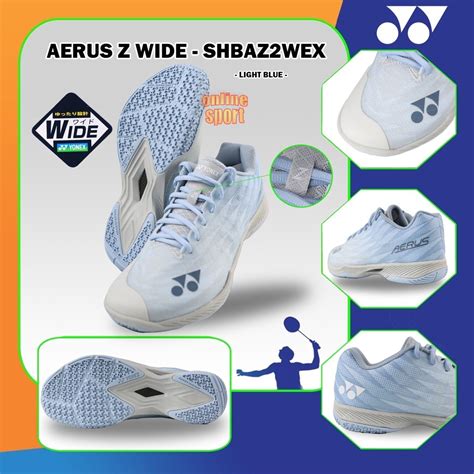 Jual Yonex Aerus Z2 Wide Ex Shbaz2wex Sepatu Bulutangkis Badminton Shoes Original Shopee