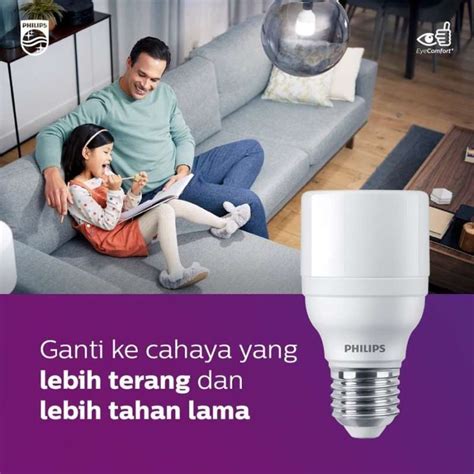 Jual Philips Lampu Led Bright 11w E27 6500k Putih Di Seller Philips