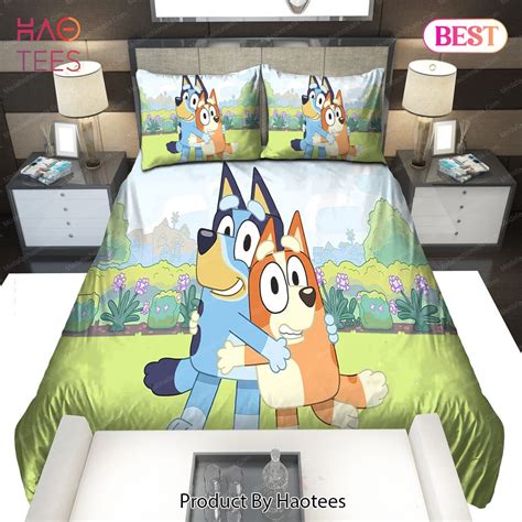 Buy Bluey Cartoon Bluey And Bingo Bedding Sets Bed Sets Bedroom Sets