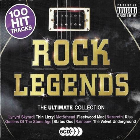 Jual CD Music Rock Legends The Ultimate Collection Various 5CD 2018