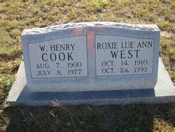 William Henry Cook 1900 1977 Mémorial Find a Grave