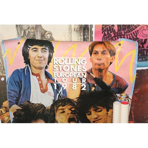 Qty Of Vintage And Other Posted To Include Rolling Stones European Tour