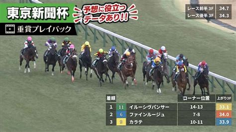 【東京新聞杯 2023】過去5年のレース映像・傾向 競馬予想動画 Netkeiba