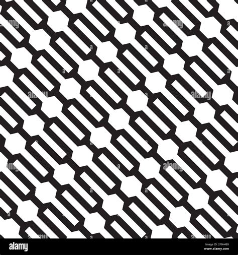 Seamless Abstract Geometric Interlock Pattern Background Stock Vector