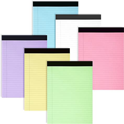 Amazon Colarr Pads X Inch Lined Writing Note Pads