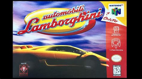 Playthrough N64 Automobili Lamborghini Youtube