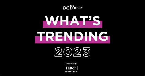 2023 Meetings And Events Trends Report