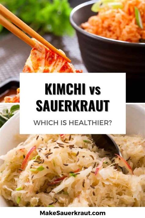 Kimchi vs. Sauerkraut [The Complete Guide] - MakeSauerkraut