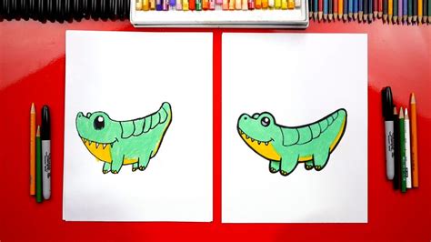 Lizard Drawing For Kids