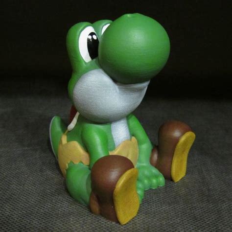 Archivo Stl Yoshi Easy Print No Support Objeto Imprimible En D Para