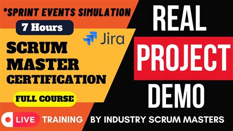 Scrum Master Full Course Scrum Master Certifications Training Scrum