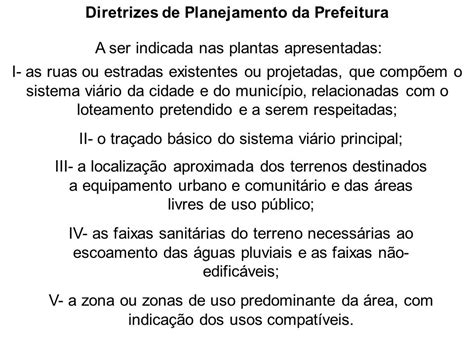 Parcelamento De Solo Urbano Ppt Carregar