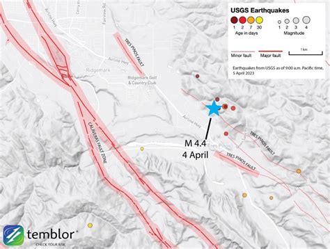 Magnitude 44 Earthquake Rattles The Bay Area And Salinas Valley