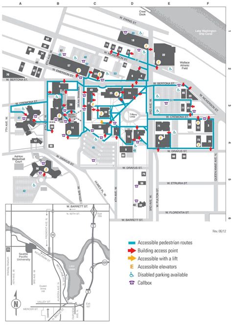 Campus Map - Accessibility | Campus map, Map, Campus