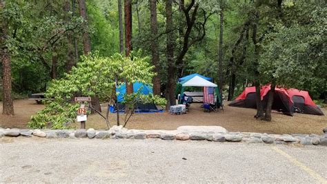 Manzanita Campground north of Sedona Arizona AZ