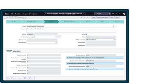 Operational Resilience Management Servicenow