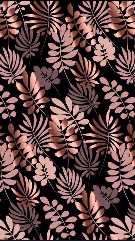 Eine Million Viva Geeignet Rose Gold Wallpaper Knospe Kneten Methodik