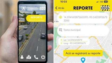 Covial App la aplicación para reportar daños en las carreteras en