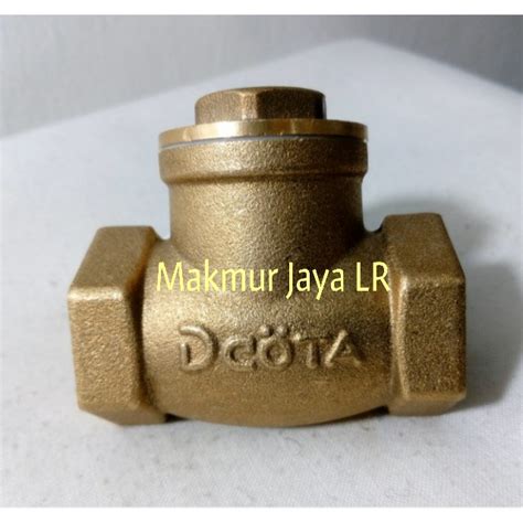 Jual Check Valve 12 12 Inch Kuningan Dcota By Onda Tabook Klep