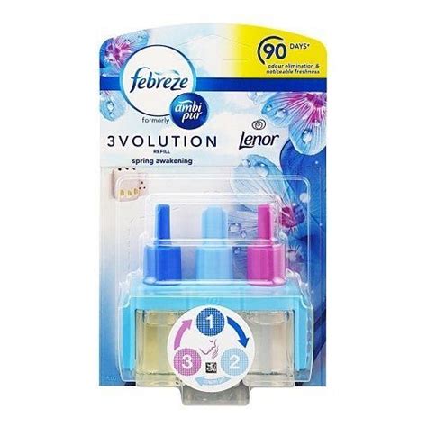 Febreze 3volution Air Freshener Electrical Plug In Refill Spring