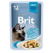 Karma Mokra Dla Kota BRIT Premium Chicken Fillets 85 G Brit Sklep