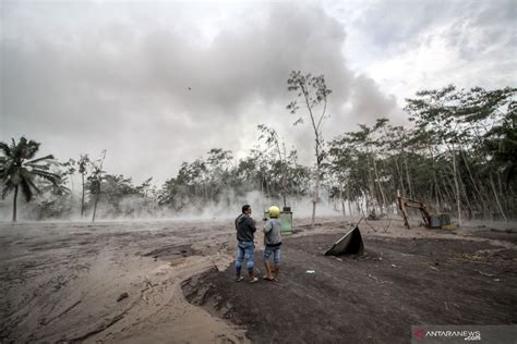 Ketika Gunung Semeru Luncurkan Awan Panas Guguran ANTARA News Megapolitan