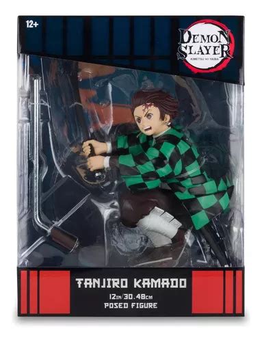 Mcfarlane Estatua Demon Slayer Tanjiro Kamado 12 Pulgadas MercadoLibre