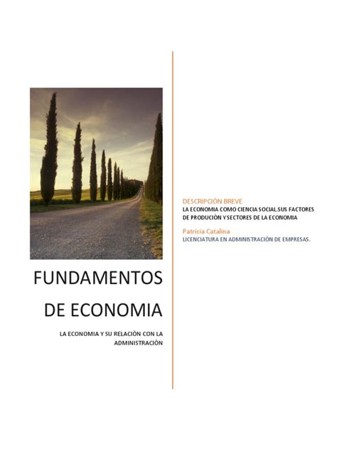 Fundamentos de Economia | PDF | Ciencias económicas | Macroeconómica