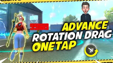 Rotation Drag In Free Fire 😈 Advance Rotation Drag Headshot Trick