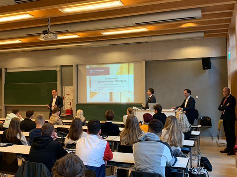 Volles Haus Zum Semesterstart Hochschule Offenburg