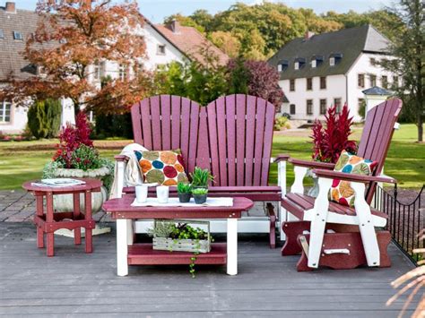 Bahia Amish Outdoor Furniture Set - Countryside Amish Furniture