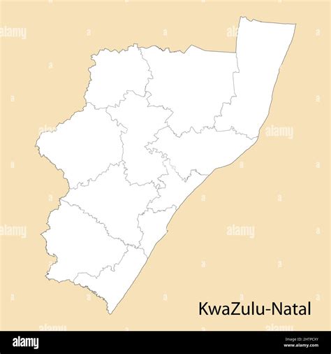 Filemap Of Kwazulu Natal With Districts Labelled Wikimedia 41 Off