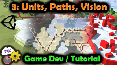 [unity3d Hex Map Game Dev] 3 Units Pathfinding Vision And Fog Of War Youtube