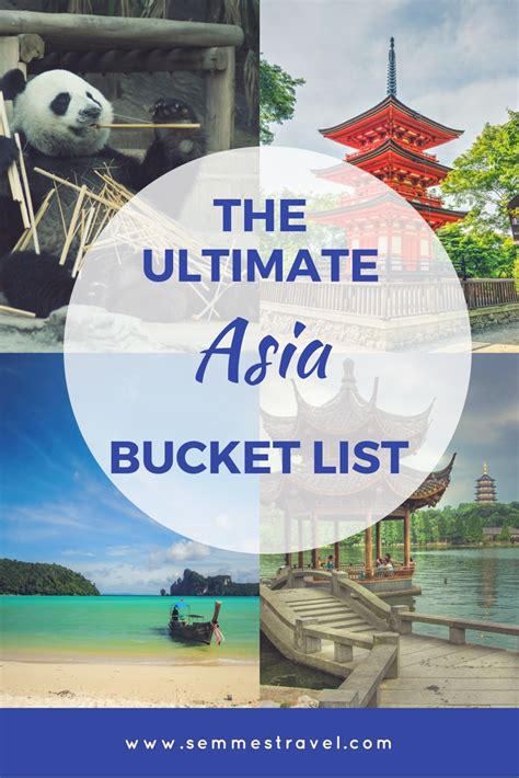 Asia Bucket List - Semmes Travel