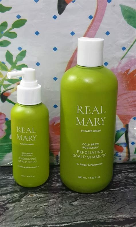 Shampo Dan Hair Tonic Real Mary By Rated Green Yg Lagi Viral Di Tiktok