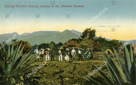 Chiriqui Country Showing Volcano Distance Panama Editorial Stock Photo ...